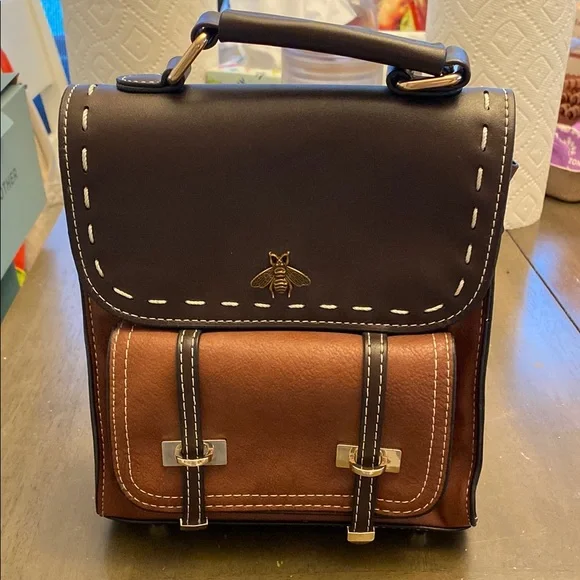 Brown Leather women's Bag - Picture 2 of 7